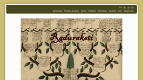 What Lvva-raduraksti.lv website looked like in 2016 (7 years ago)