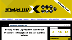 What Logisticslink.co.uk website looked like in 2016 (7 years ago)
