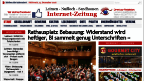 What Leimenblog.de website looked like in 2016 (7 years ago)