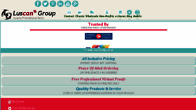 What Luscangroup.com website looked like in 2016 (7 years ago)