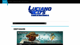 What Lucianocds.com.br website looked like in 2016 (7 years ago)
