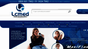 What Lcmed.com.br website looked like in 2016 (7 years ago)