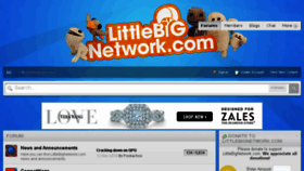 What Littlebignetwork.com website looked like in 2016 (7 years ago)
