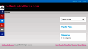 What Littledudesanddivas.com website looked like in 2016 (7 years ago)
