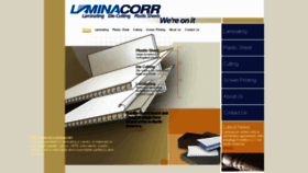 What Laminacorr.com website looked like in 2016 (7 years ago)