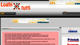 What Loghipertutti.it website looked like in 2016 (7 years ago)