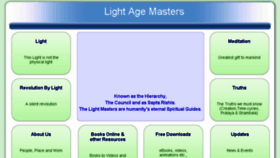 What Lightagemasters.com website looked like in 2016 (7 years ago)