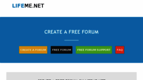 What Lifeme.net website looked like in 2016 (7 years ago)