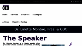 What Linettemontae.com website looked like in 2016 (7 years ago)