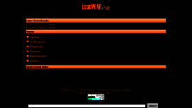 What Loadwap.net website looked like in 2016 (7 years ago)