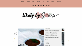 What Likelybysea.com website looked like in 2016 (7 years ago)