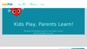 What Lumikids.com website looked like in 2016 (7 years ago)