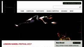 What London-handel-festival.com website looked like in 2016 (7 years ago)