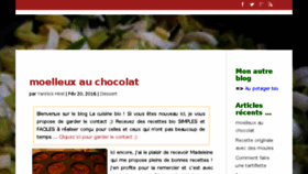 What La-cuisine-bio.com website looked like in 2016 (7 years ago)