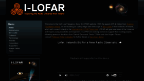 What Lofar.ie website looked like in 2016 (7 years ago)