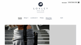 What Loxleyengland.com website looked like in 2016 (7 years ago)