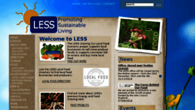 What Lessuk.org website looked like in 2016 (7 years ago)