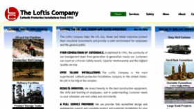 What Loftiscompany.com website looked like in 2016 (7 years ago)
