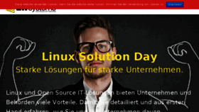 What Linux-solution-day.de website looked like in 2016 (7 years ago)