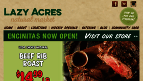 What Lazyacres.com website looked like in 2016 (7 years ago)