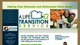 What Lifetransitionserv.com website looked like in 2016 (7 years ago)
