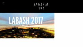 What Labash2017.com website looked like in 2016 (7 years ago)