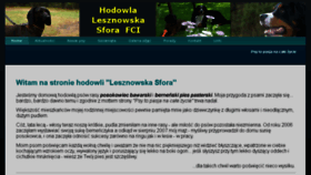 What Lesznowska-sfora.pl website looked like in 2016 (7 years ago)