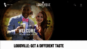 What Louisville-visitors.com website looked like in 2016 (7 years ago)