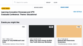 What Lttc-learning-innovation-event-may2016.eventbrite.ie website looked like in 2016 (7 years ago)