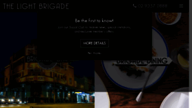 What Lightbrigade.com.au website looked like in 2016 (7 years ago)