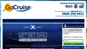 What Love2gocruise.co.uk website looked like in 2016 (7 years ago)