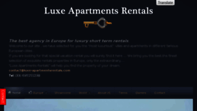 What Luxe-apartmentsrentals.com website looked like in 2017 (7 years ago)