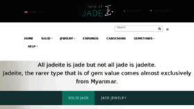 What Landofjade.com website looked like in 2017 (7 years ago)