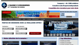 What Leguidedescroisieres.com website looked like in 2017 (7 years ago)