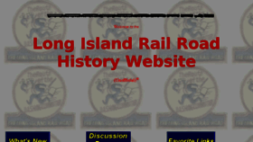 What Lirrhistory.com website looked like in 2017 (7 years ago)