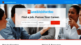 What Localjobservice.com website looked like in 2017 (7 years ago)