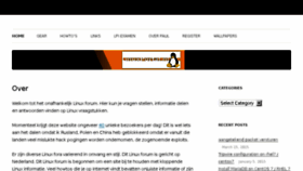 What Linuxportal.nl website looked like in 2017 (7 years ago)