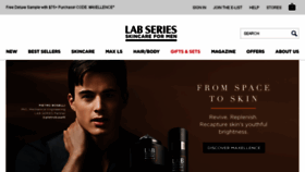What Labseries.com website looked like in 2017 (7 years ago)