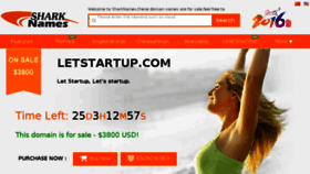What Letstartup.com website looked like in 2017 (7 years ago)
