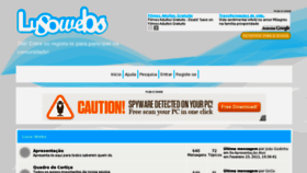 What Lusowebs.com website looked like in 2011 (12 years ago)