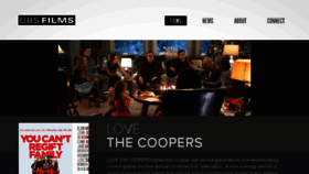 What Lovethecoopers.com website looked like in 2017 (7 years ago)