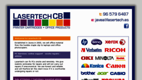 What Lasertech.es website looked like in 2017 (7 years ago)