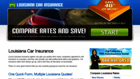 What Louisianacarinsurancepros.com website looked like in 2017 (7 years ago)