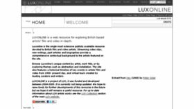 What Luxonline.org.uk website looked like in 2017 (7 years ago)