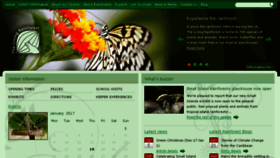 What Livingrainforest.org website looked like in 2017 (7 years ago)