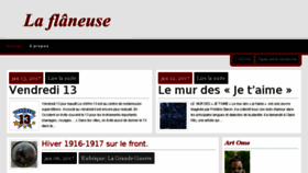 What Laflaneuse.org website looked like in 2017 (7 years ago)