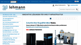 What Lehmann-it.de website looked like in 2017 (7 years ago)