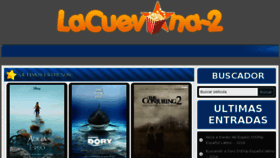 What Lacuevana2.org website looked like in 2017 (7 years ago)