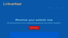 What Linkvertiser.com website looked like in 2017 (7 years ago)