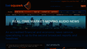 What Livesquawk.com website looked like in 2017 (7 years ago)